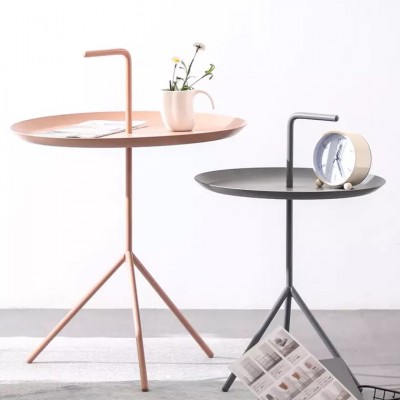 Fashion design round 3 Legs Coffee Table Cheap Nordic Modern Metal Round side Table