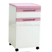 ABS medical Bedside Cabinets With Dining Table Board