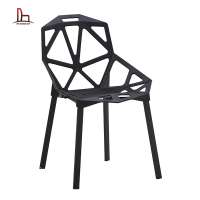 modern dining room furniture leisure PP plastic chair stacking dining chair wholesale cheap price