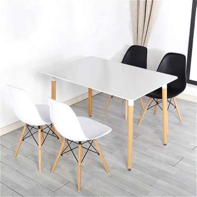 High Quality Modern Dining Room Restaurant Wooden MDF Dining Table