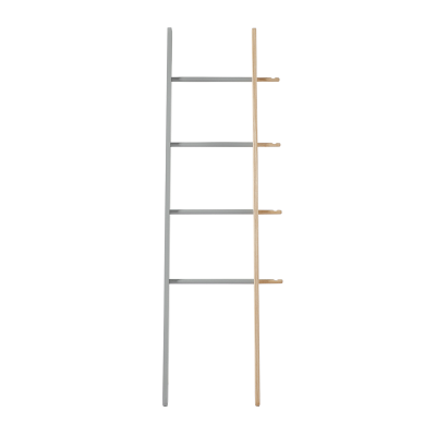 New Design Nordic Stitching Color Wood Wall Clothes Rack Coat Hanger Stand