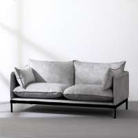 China Modern Muebles De Sala 2 Seater Couch Tufted Living Room Sofa